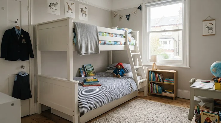 A selection of the best bunk beds for kids' bedrooms, featuring durable designs and safety rails. best bunk beds